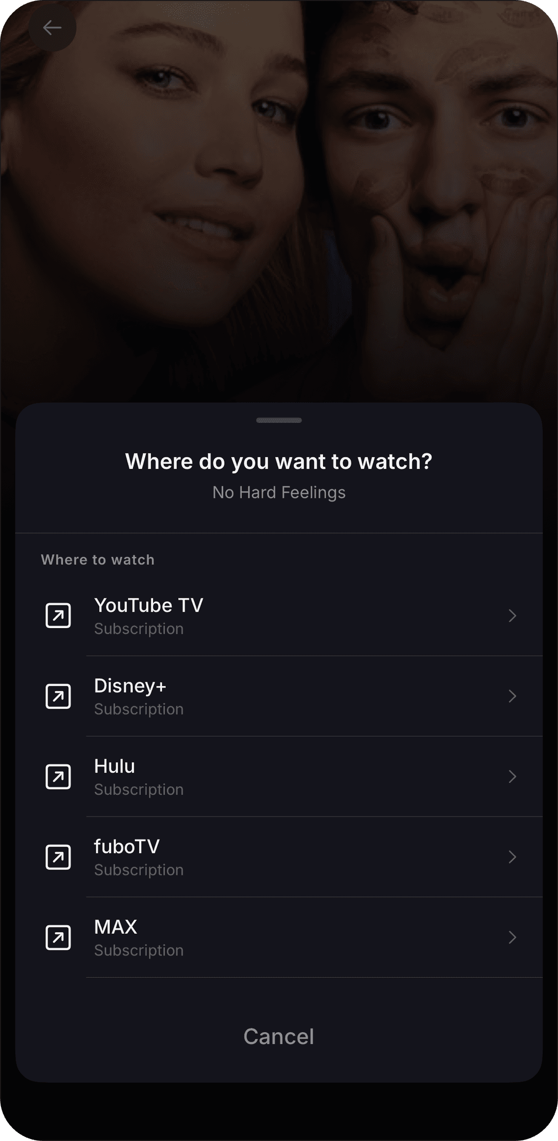 One tap to wherever it's streaming